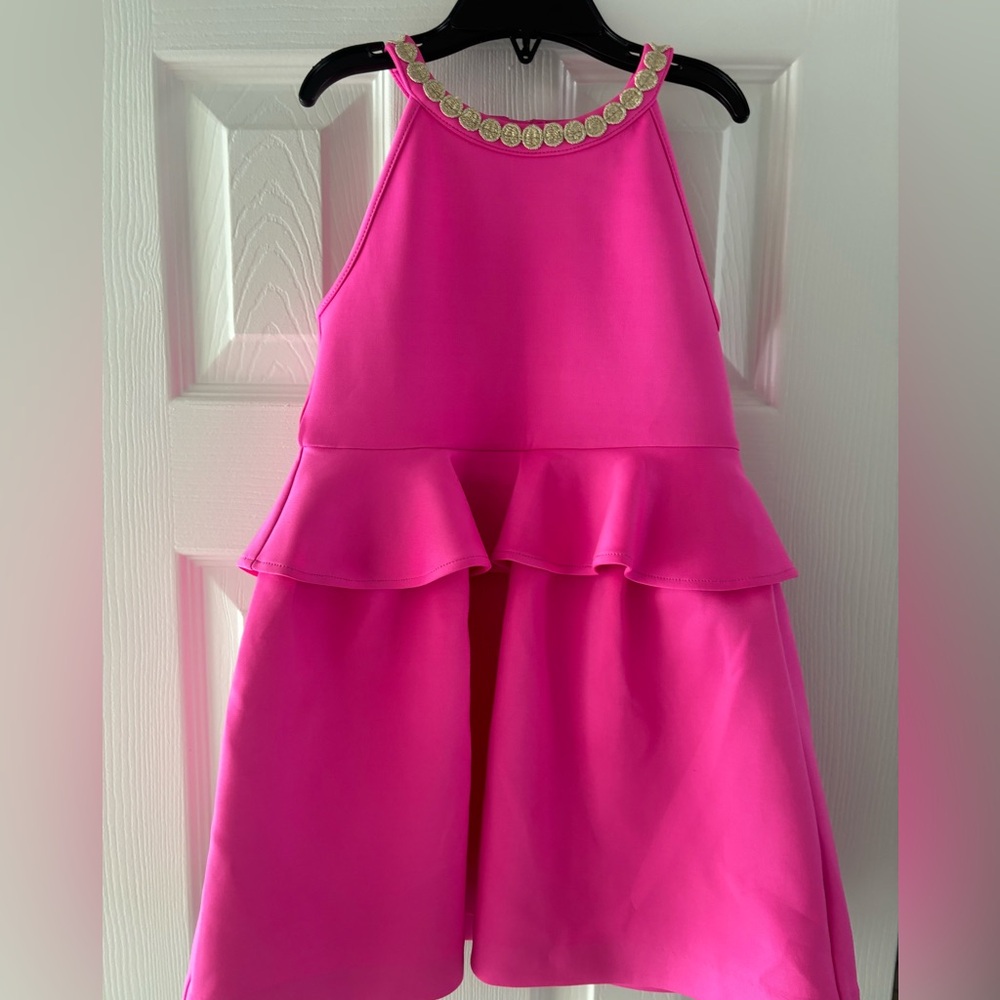 Girls pink Lilly dress